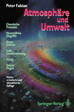 Buchcover Atmosphäre und Umwelt | Peter Fabian | EAN 9783642776946 | ISBN 3-642-77694-9 | ISBN 978-3-642-77694-6