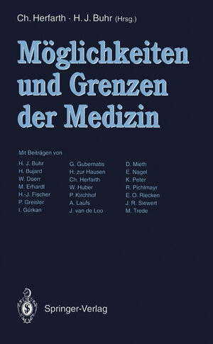 Buchcover Möglichkeiten und Grenzen der Medizin  | EAN 9783642787980 | ISBN 3-642-78798-3 | ISBN 978-3-642-78798-0