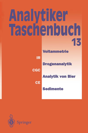 Buchcover Analytiker-Taschenbuch | Helmut Günzler | EAN 9783642792632 | ISBN 3-642-79263-4 | ISBN 978-3-642-79263-2