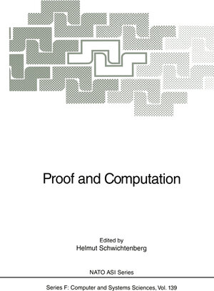 Buchcover Proof and Computation | EAN 9783642793615 | ISBN 3-642-79361-4 | ISBN 978-3-642-79361-5