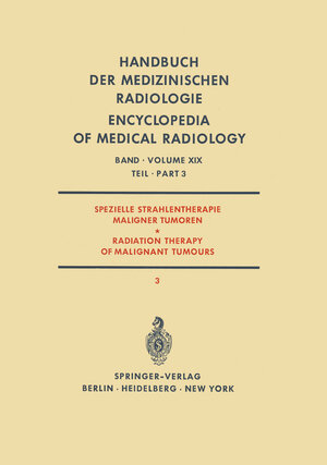 Buchcover Spezielle Strahlentherapie Maligner Tumoren / Radiation Therapy of Malignant Tumours  | EAN 9783642805677 | ISBN 3-642-80567-1 | ISBN 978-3-642-80567-7