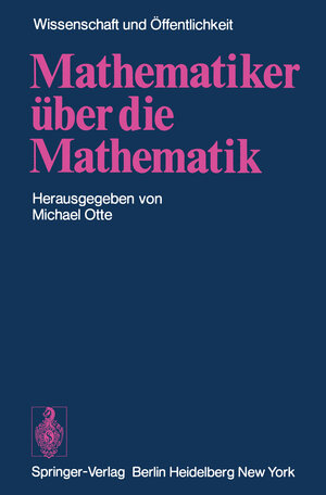 Buchcover Mathematiker über die Mathematik  | EAN 9783642808661 | ISBN 3-642-80866-2 | ISBN 978-3-642-80866-1