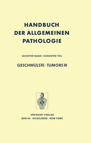 Buchcover Geschwülste · Tumors III  | EAN 9783642808890 | ISBN 3-642-80889-1 | ISBN 978-3-642-80889-0