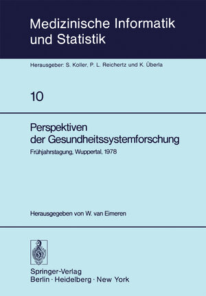 Buchcover Perspektiven der Gesundheitssystemforschung  | EAN 9783642812866 | ISBN 3-642-81286-4 | ISBN 978-3-642-81286-6
