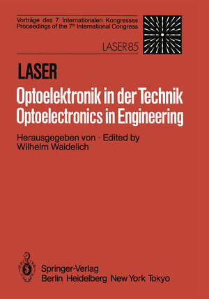 Buchcover Laser/Optoelektronik in der Technik / Laser/Optoelectronics in Engineering  | EAN 9783642826382 | ISBN 3-642-82638-5 | ISBN 978-3-642-82638-2