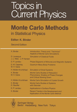 Buchcover Monte Carlo Methods in Statistical Physics  | EAN 9783642828034 | ISBN 3-642-82803-5 | ISBN 978-3-642-82803-4