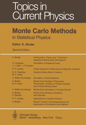 Buchcover Monte Carlo Methods in Statistical Physics | EAN 9783642828034 | ISBN 3-642-82803-5 | ISBN 978-3-642-82803-4