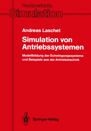 Buchcover Simulation von Antriebssystemen | Andreas Laschet | EAN 9783642835315 | ISBN 3-642-83531-7 | ISBN 978-3-642-83531-5