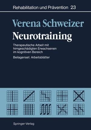 Buchcover Neurotraining | Verena Schweizer | EAN 9783642836503 | ISBN 3-642-83650-X | ISBN 978-3-642-83650-3