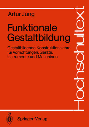 Buchcover Funktionale Gestaltbildung | Artur Jung | EAN 9783642838019 | ISBN 3-642-83801-4 | ISBN 978-3-642-83801-9