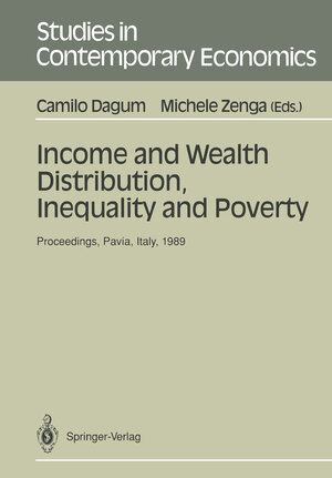 Buchcover Income and Wealth Distribution, Inequality and Poverty  | EAN 9783642842504 | ISBN 3-642-84250-X | ISBN 978-3-642-84250-4