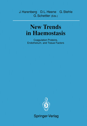 Buchcover New Trends in Haemostasis  | EAN 9783642843181 | ISBN 3-642-84318-2 | ISBN 978-3-642-84318-1