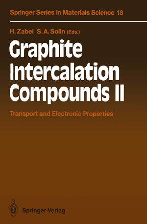 Buchcover Graphite Intercalation Compounds II  | EAN 9783642844799 | ISBN 3-642-84479-0 | ISBN 978-3-642-84479-9
