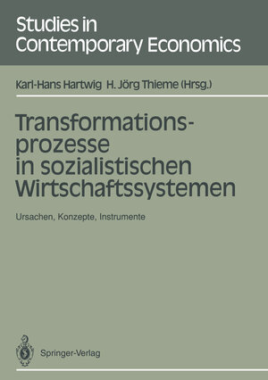 Buchcover Transformationsprozesse in sozialistischen Wirtschaftssystemen | EAN 9783642845901 | ISBN 3-642-84590-8 | ISBN 978-3-642-84590-1