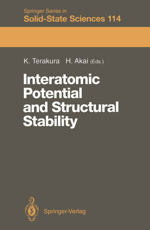 Buchcover Interatomic Potential and Structural Stability | EAN 9783642849688 | ISBN 3-642-84968-7 | ISBN 978-3-642-84968-8