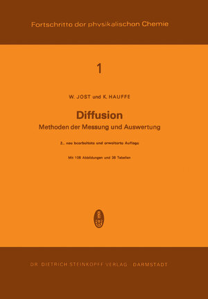 Buchcover Diffusion | W. Jost | EAN 9783642852817 | ISBN 3-642-85281-5 | ISBN 978-3-642-85281-7