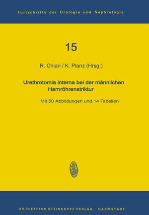 Buchcover Urethrotomia interna bei der männlichen Harnröhrenstriktur  | EAN 9783642853135 | ISBN 3-642-85313-7 | ISBN 978-3-642-85313-5