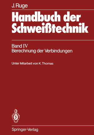 Buchcover Handbuch der Schweißtechnik | Jürgen Ruge | EAN 9783642869716 | ISBN 3-642-86971-8 | ISBN 978-3-642-86971-6