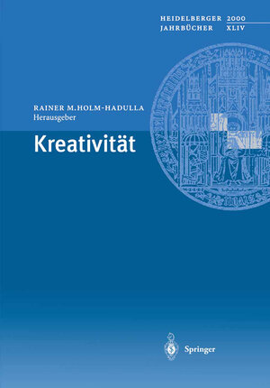 Buchcover Kreativität  | EAN 9783642872372 | ISBN 3-642-87237-9 | ISBN 978-3-642-87237-2