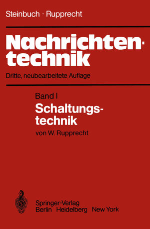 Buchcover Nachrichtentechnik | Karl Steinbuch | EAN 9783642875748 | ISBN 3-642-87574-2 | ISBN 978-3-642-87574-8