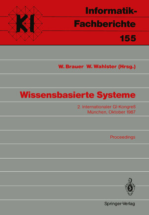 Buchcover Wissensbasierte Systeme  | EAN 9783642887192 | ISBN 3-642-88719-8 | ISBN 978-3-642-88719-2