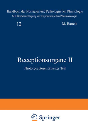 Buchcover Receptionsorgane II | A. Bethe | EAN 9783642891694 | ISBN 3-642-89169-1 | ISBN 978-3-642-89169-4