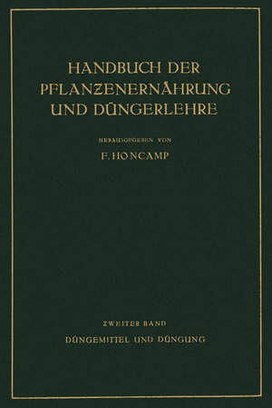 Buchcover Düngemittel und Düngung | E. Bierei | EAN 9783642909023 | ISBN 3-642-90902-7 | ISBN 978-3-642-90902-3