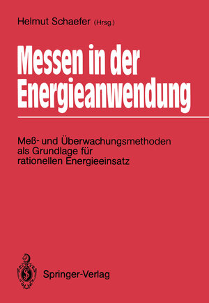 Buchcover Messen in der Energieanwendung | EAN 9783642933950 | ISBN 3-642-93395-5 | ISBN 978-3-642-93395-0