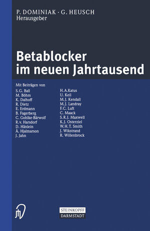 Buchcover Betablocker im neuen Jahrtausend  | EAN 9783642937200 | ISBN 3-642-93720-9 | ISBN 978-3-642-93720-0