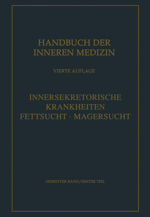Buchcover Innersekretorische und Stoffwechselkrankheiten  | EAN 9783642946523 | ISBN 3-642-94652-6 | ISBN 978-3-642-94652-3