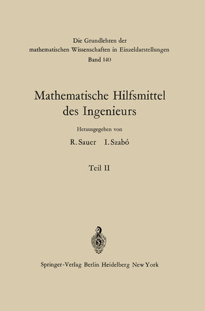 Buchcover Mathematische Hilfsmittel des Ingenieurs | Lothar Collatz | EAN 9783642950971 | ISBN 3-642-95097-3 | ISBN 978-3-642-95097-1