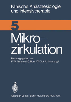 Buchcover Mikrozirkulation  | EAN 9783642952685 | ISBN 3-642-95268-2 | ISBN 978-3-642-95268-5