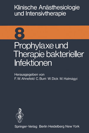 Buchcover Prophylaxe und Therapie bakterieller Infektionen  | EAN 9783642952746 | ISBN 3-642-95274-7 | ISBN 978-3-642-95274-6