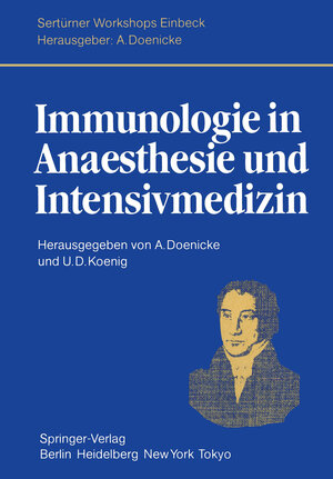 Buchcover Immunologie in Anaesthesie und Intensivmedizin  | EAN 9783642954306 | ISBN 3-642-95430-8 | ISBN 978-3-642-95430-6