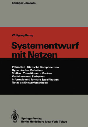 Buchcover Systementwurf mit Netzen | Wolfgang Reisig | EAN 9783642954580 | ISBN 3-642-95458-8 | ISBN 978-3-642-95458-0