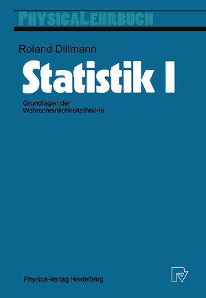Buchcover Statistik I | Roland Dillmann | EAN 9783642958861 | ISBN 3-642-95886-9 | ISBN 978-3-642-95886-1