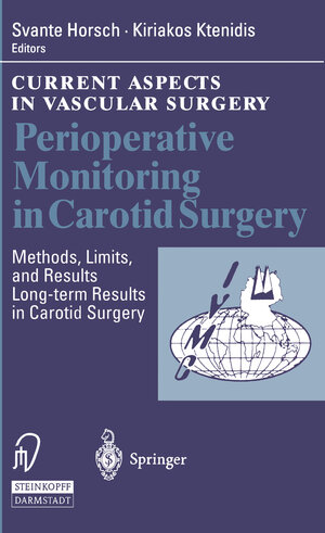 Buchcover Perioperative Monitoring in Carotid Surgery  | EAN 9783642959905 | ISBN 3-642-95990-3 | ISBN 978-3-642-95990-5