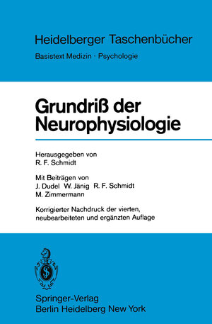 Buchcover Grundriß der Neurophysiologie  | EAN 9783642963551 | ISBN 3-642-96355-2 | ISBN 978-3-642-96355-1