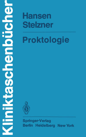 Buchcover Proktologie | H. Hansen | EAN 9783642966231 | ISBN 3-642-96623-3 | ISBN 978-3-642-96623-1