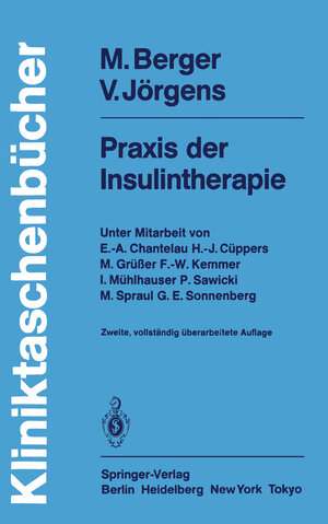 Buchcover Praxis der Insulintherapie | Michael Berger | EAN 9783642968976 | ISBN 3-642-96897-X | ISBN 978-3-642-96897-6