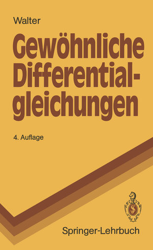 Buchcover Gewöhnliche Differential-gleichungen | Wolfgang Walter | EAN 9783642972188 | ISBN 3-642-97218-7 | ISBN 978-3-642-97218-8