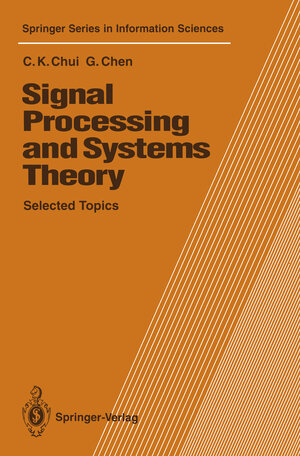 Buchcover Signal Processing and Systems Theory | Charles K. Chui | EAN 9783642974069 | ISBN 3-642-97406-6 | ISBN 978-3-642-97406-9