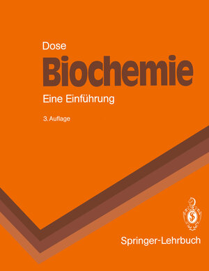 Buchcover Biochemie | Klaus Dose | EAN 9783642974120 | ISBN 3-642-97412-0 | ISBN 978-3-642-97412-0