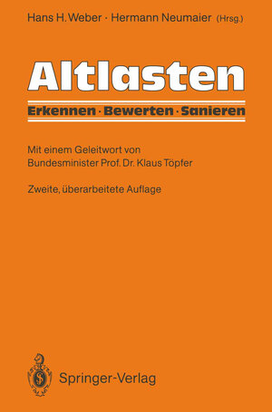 Buchcover Altlasten  | EAN 9783642974571 | ISBN 3-642-97457-0 | ISBN 978-3-642-97457-1