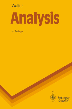 Buchcover Analysis 2 | Wolfgang Walter | EAN 9783642976148 | ISBN 3-642-97614-X | ISBN 978-3-642-97614-8