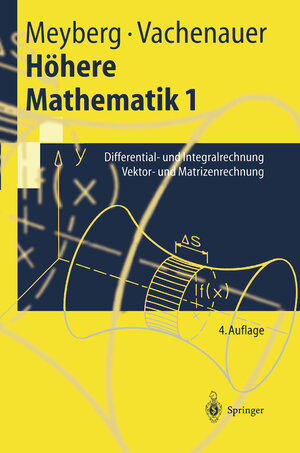 Buchcover Höhere Mathematik | Kurt Meyberg | EAN 9783642977244 | ISBN 3-642-97724-3 | ISBN 978-3-642-97724-4