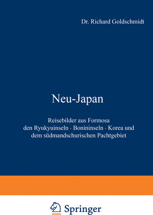 Buchcover Neu-Japan | Richard Goldschmidt | EAN 9783642994548 | ISBN 3-642-99454-7 | ISBN 978-3-642-99454-8