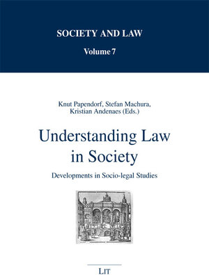 Buchcover Understanding Law in Society  | EAN 9783643900722 | ISBN 3-643-90072-4 | ISBN 978-3-643-90072-2
