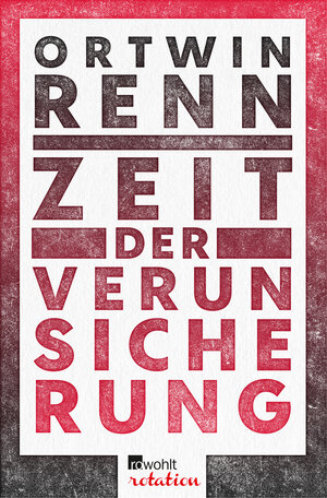 Buchcover Zeit der Verunsicherung | Ortwin Renn | EAN 9783644401655 | ISBN 3-644-40165-9 | ISBN 978-3-644-40165-5