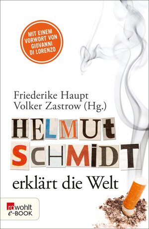 Buchcover Helmut Schmidt erklärt die Welt  | EAN 9783644504912 | ISBN 3-644-50491-1 | ISBN 978-3-644-50491-2